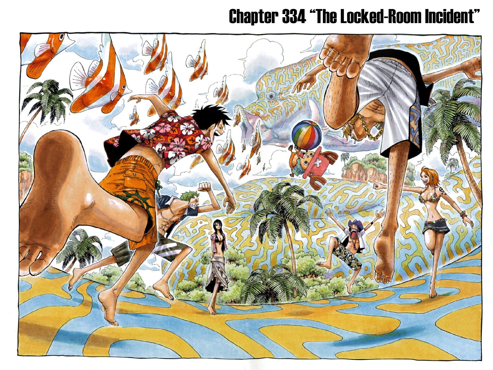 One Piece, Chapter 334 image 01